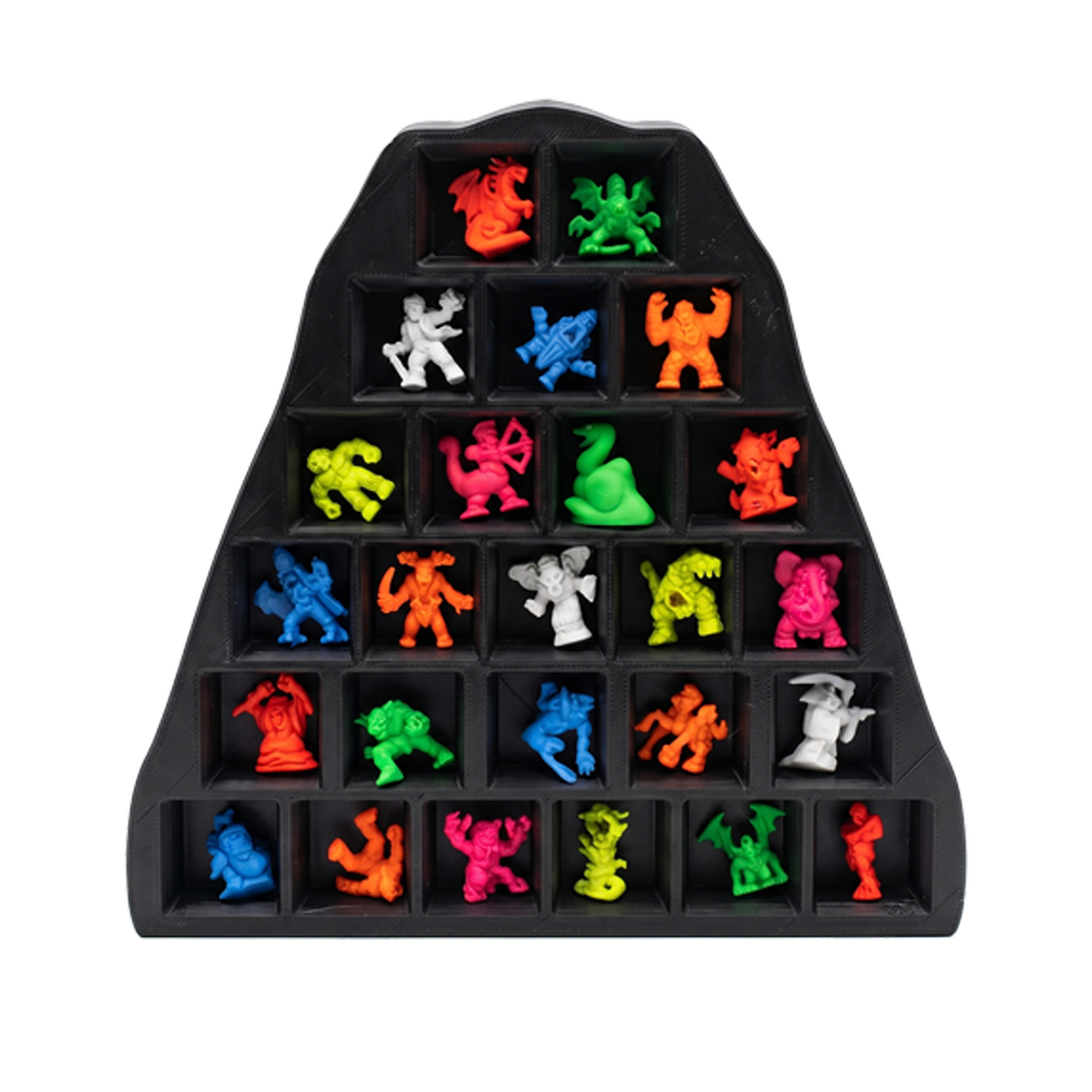PREVENTA Serie 2 Colección 2cm Micro Monstruos 24 Piezas Multicolor en Plastico blando